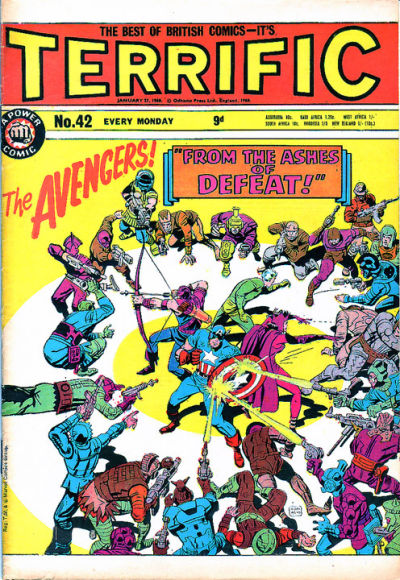 Cover for Terrific! (IPC, 1967 series) #42