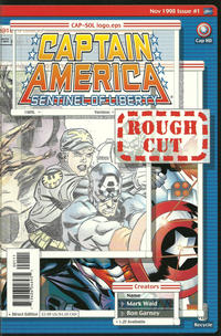Cover Thumbnail for Captain America: Sentinel of Liberty Rough Cut (Marvel, 1998 series) #1