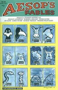 Cover Thumbnail for Aesop's Fables (Fantagraphics, 1991 series) #2