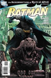 Cover for Batman (DC, 1940 series) #670 [Direct Sales]