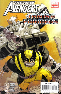 Cover for New Avengers / Transformers (Marvel, 2007 series) #2
