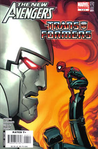 Cover Thumbnail for New Avengers / Transformers (Marvel, 2007 series) #4
