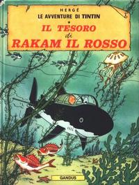 Cover Thumbnail for Le Avventure di Tintin (Gandus, 1977 series) #[12] - Il Tesoro di Rakam il Rosso