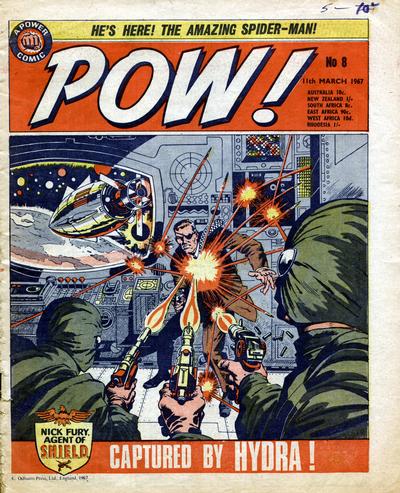 Cover for Pow! (IPC, 1967 series) #8