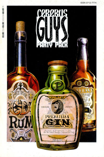 Cover for Cerebus: Guys Party Pack (Aardvark-Vanaheim, 1996 series) 