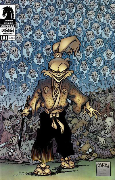 Cover for Usagi Yojimbo (Dark Horse, 1996 series) #101