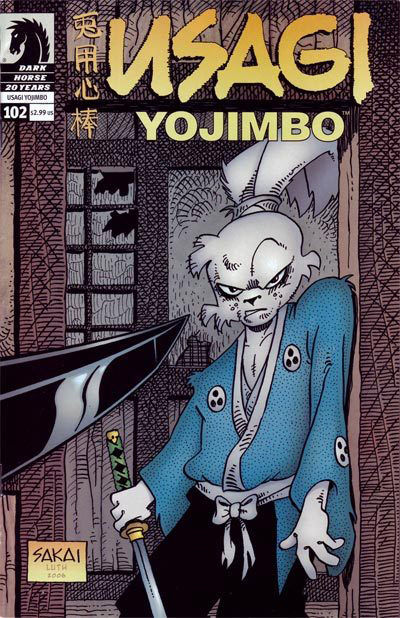 Cover for Usagi Yojimbo (Dark Horse, 1996 series) #102