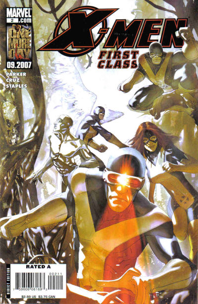 Cover for X-Men: First Class (Marvel, 2007 series) #2
