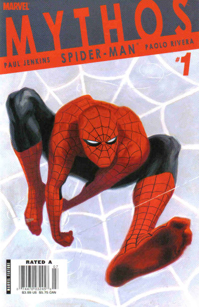 Cover for Mythos: Spider-Man (Marvel, 2007 series) #1