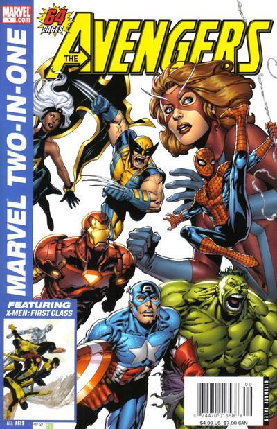 Cover for Marvel Two-in-One (Marvel, 2007 series) #1 [Newsstand]
