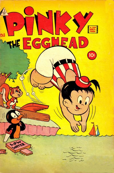 Cover for Pinky the Egghead (I. W. Publishing; Super Comics, 1958 series) #2