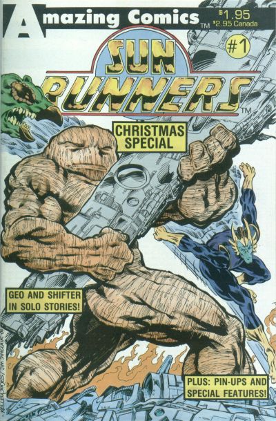 Cover for The Sun Runners Christmas Special (Amazing, 1987 series) #1