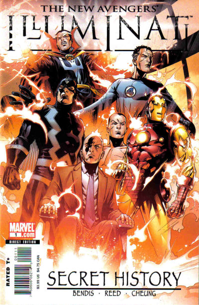 Cover for New Avengers Illuminati: Secret History (Marvel, 2007 series) 
