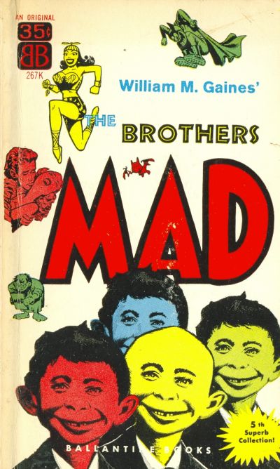 Cover for The Brothers Mad (Ballantine Books, 1958 series) #5 (267K)
