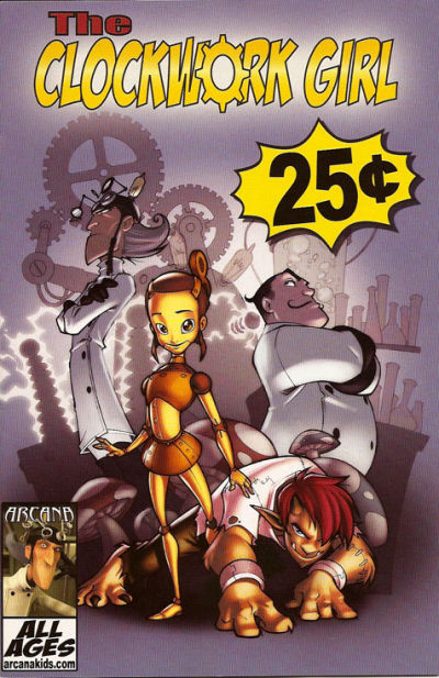 Cover for Clockwork Girl (Arcana, 2007 series) #0