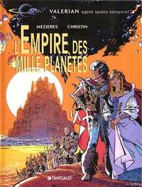 Cover Thumbnail for Valérian (Dargaud, 1970 series) #[2] - L'empire des mille planètes