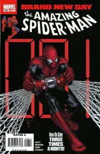 Cover for The Amazing Spider-Man (Marvel, 1999 series) #548 [Direct Edition]