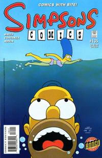 Cover for Simpsons Comics (Bongo, 1993 series) #135