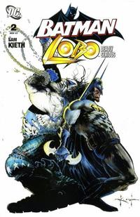 Cover for Batman / Lobo: Deadly Serious (DC, 2007 series) #2