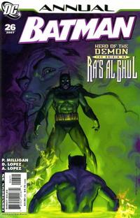Cover Thumbnail for Batman Annual (DC, 1961 series) #26