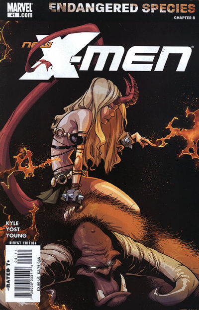 Cover for New X-Men (Marvel, 2004 series) #41 [Direct Edition]