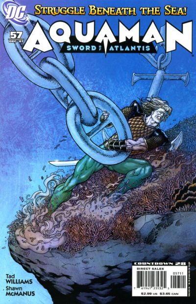 Cover for Aquaman: Sword of Atlantis (DC, 2006 series) #57