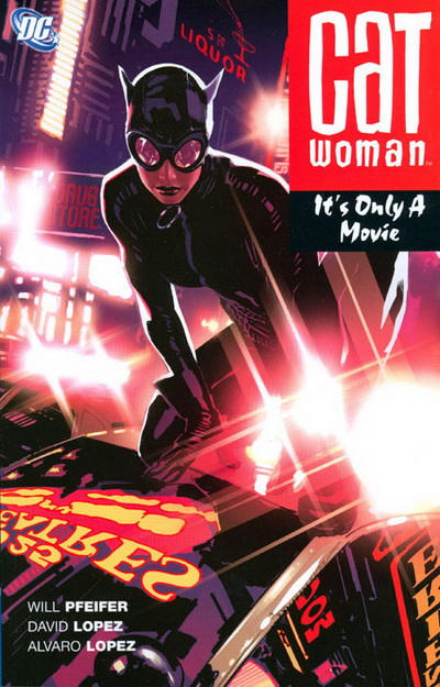 Cover for Catwoman (DC, 2002 series) #[6] - It's Only a Movie