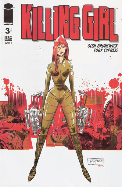 Cover for Killing Girl (Image, 2007 series) #3 [Cover A - Toby Cypress]