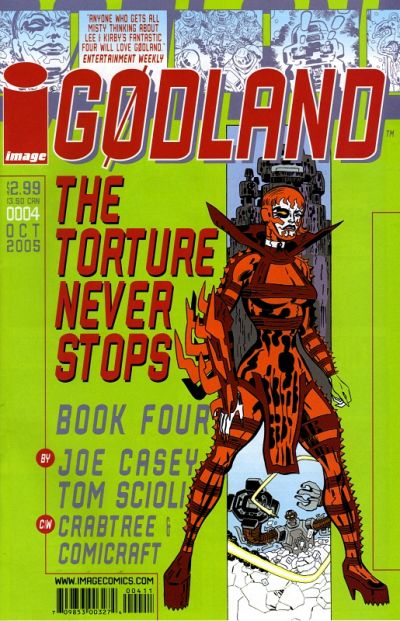 Cover for Godland (Image, 2005 series) #4