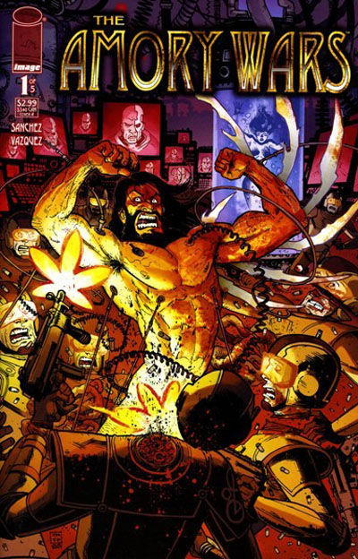 Cover for Amory Wars (Image, 2007 series) #1