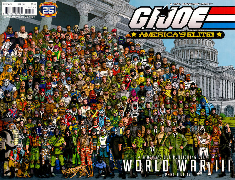 Cover for G.I. Joe: America's Elite (Devil's Due Publishing, 2005 series) #25