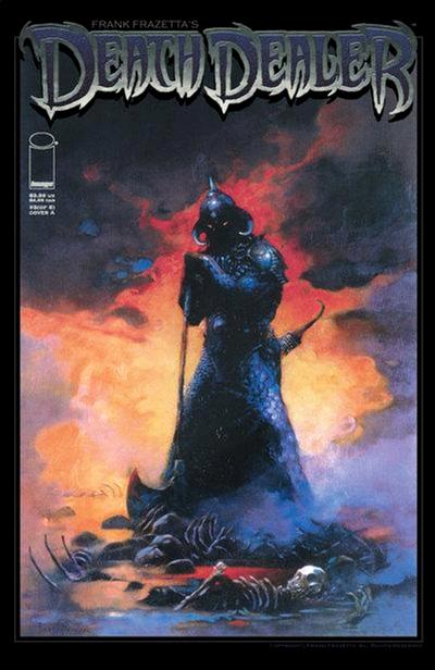 Cover for Frank Frazetta's Death Dealer (Image, 2007 series) #3 [Cover A]