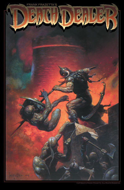 Cover for Frank Frazetta's Death Dealer (Image, 2007 series) #5 [Cover A]