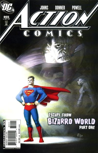 Cover for Action Comics (DC, 1938 series) #855 [Direct Sales]