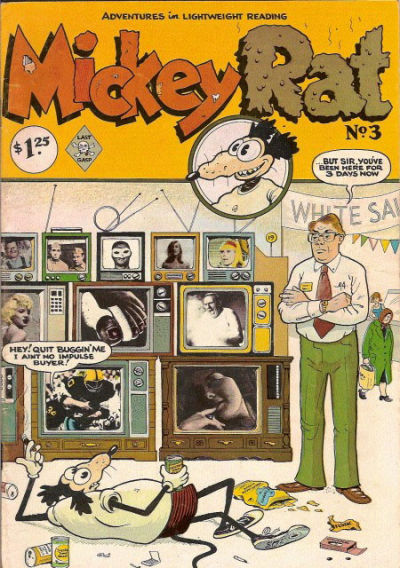 Cover for Mickey Rat (Last Gasp, 1980 series) #3