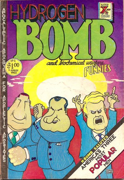 Cover for Hydrogen Bomb Funnies (Rip Off Press, 1970 series) #1