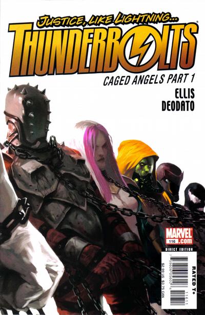 Cover for Thunderbolts (Marvel, 2006 series) #116