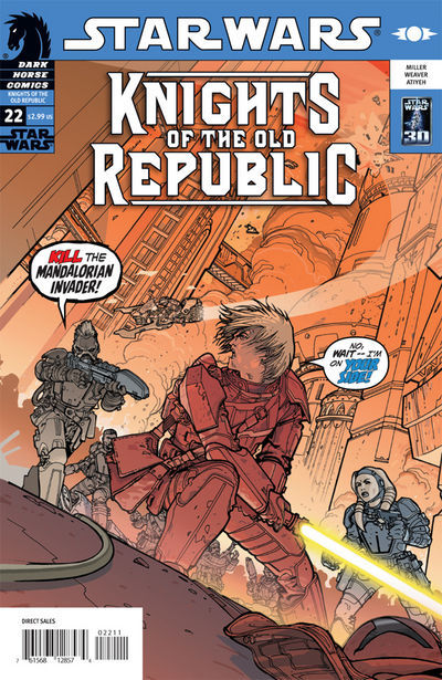 Cover for Star Wars Knights of the Old Republic (Dark Horse, 2006 series) #22