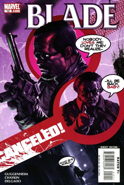 Cover for Blade (Marvel, 2006 series) #12 [Direct Edition]