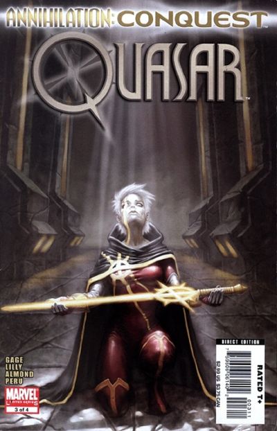 Cover for Annihilation: Conquest - Quasar (Marvel, 2007 series) #3