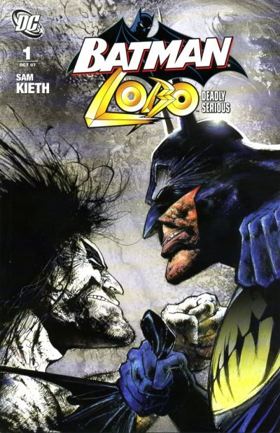 Cover for Batman / Lobo: Deadly Serious (DC, 2007 series) #1