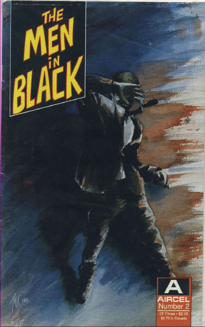 Cover for The Men in Black (Malibu, 1990 series) #2