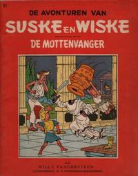 Cover Thumbnail for Suske en Wiske (Standaard Uitgeverij, 1947 series) #31 - De mottenvanger