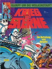 Cover Thumbnail for Krieg der Sterne (Egmont Ehapa, 1979 series) #15 - Die Befreiung von Bespin! - Kampf um die Wolkenstadt!