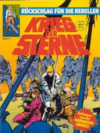 Cover Thumbnail for Krieg der Sterne (Egmont Ehapa, 1979 series) #17 - Gefangen von der Barbaren-Armee! - Rückschlag für die Rebellen