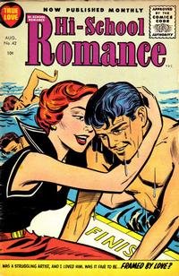Cover for Hi-School Romance (Harvey, 1949 series) #42