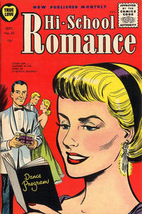 Cover Thumbnail for Hi-School Romance (Harvey, 1949 series) #43