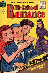 Cover Thumbnail for Hi-School Romance (Harvey, 1949 series) #44