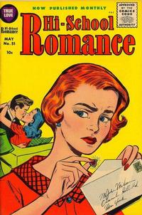 Cover for Hi-School Romance (Harvey, 1949 series) #51