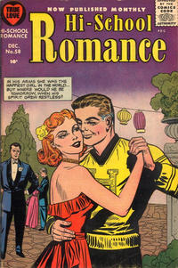 Cover Thumbnail for Hi-School Romance (Harvey, 1949 series) #58